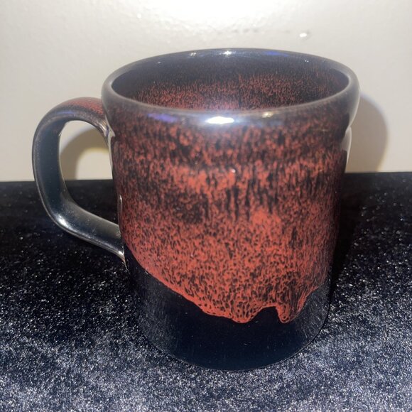 Death Wish Coffee Artisan Ceramic Mug With Unique Rust Glaze Finish - Picture 4 of 10